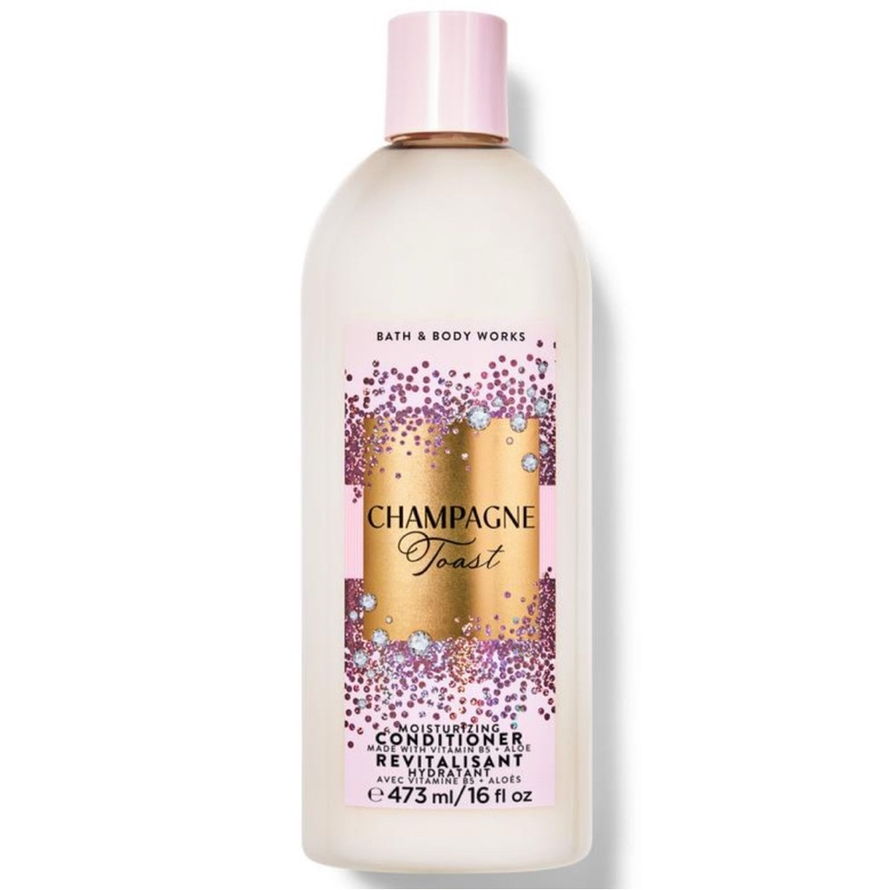 Bath & Body Works Champagne Toast Moisturizing Conditioner - Pink & Gold Accents
